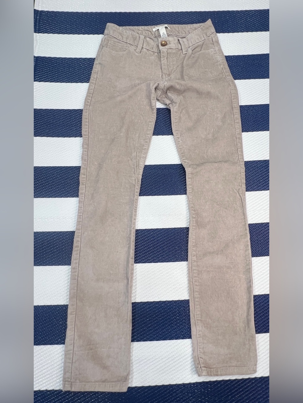 Banana Republic Women’s Taupe Corduroy Straight Leg Pants